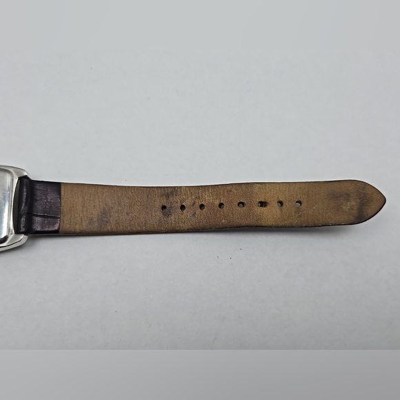 Caravelle by Bulova Womens Watch Diamond Bezel Leather Strap New Battery - Picture 10 of 11